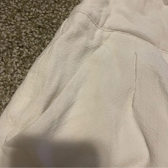 Veronica Beard Alicia High Rise white shorts - Picture 6 of 11